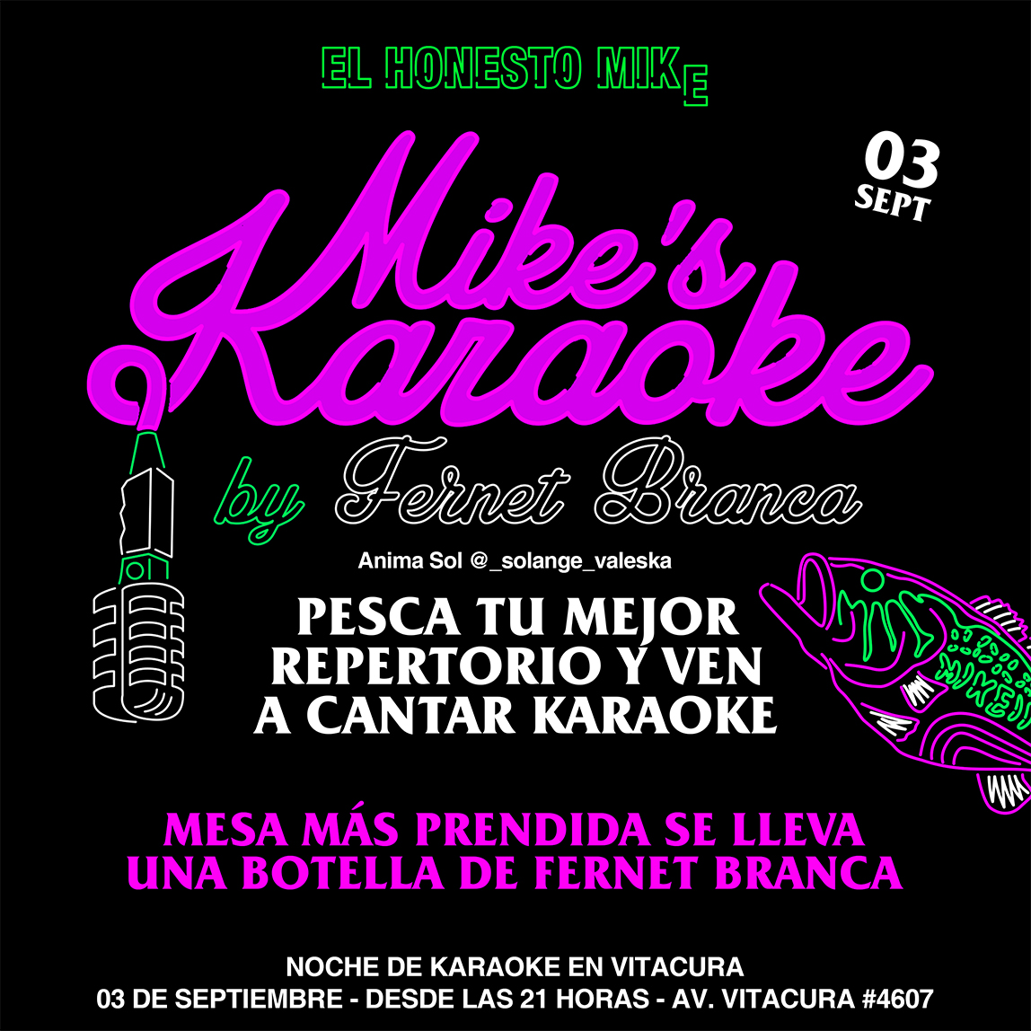 ¿Vitacura tiene karaoke con entrada gratis este jueves?