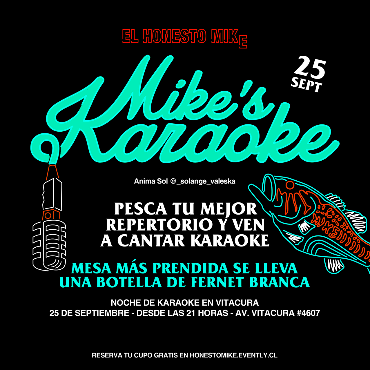 Mike's Karaoke : Noche de Karaoke en Vitacura