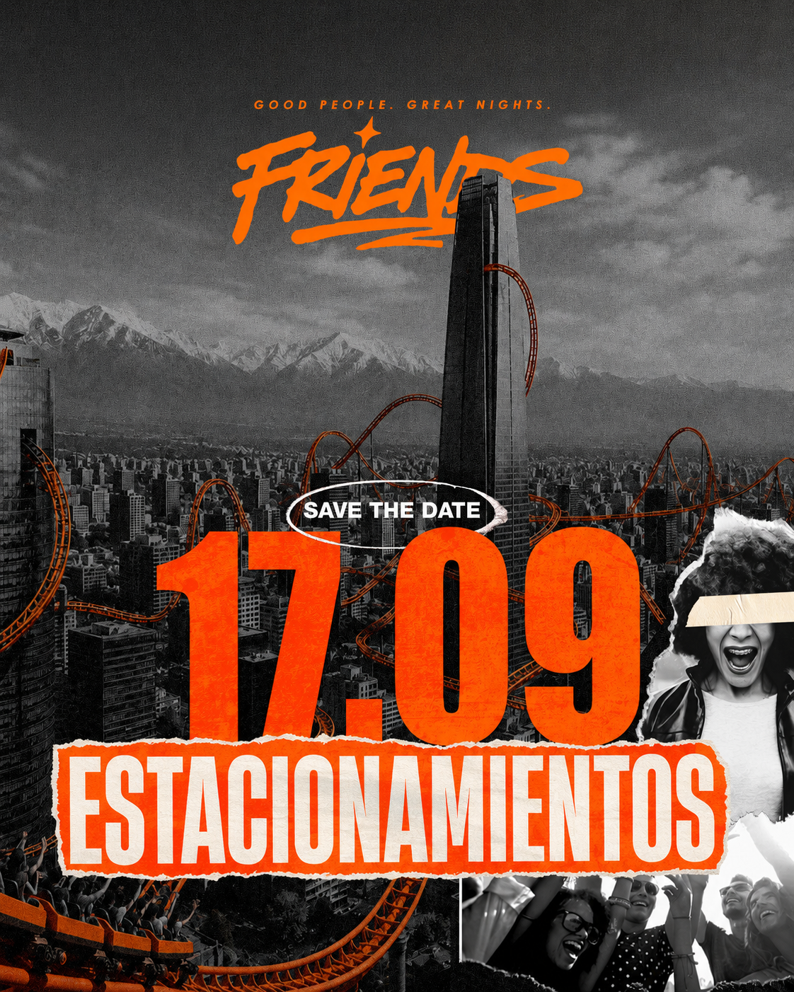 ESTACIONAMIENTOS FRIENDS PARK - JUEVES 17 SEPTIEMBRE