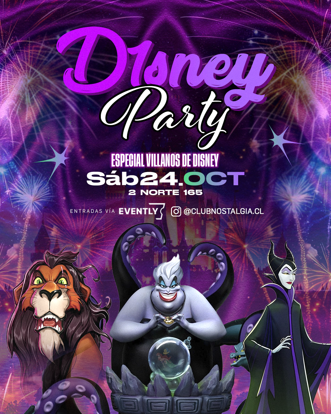 D1sney Party en Viña del Mar