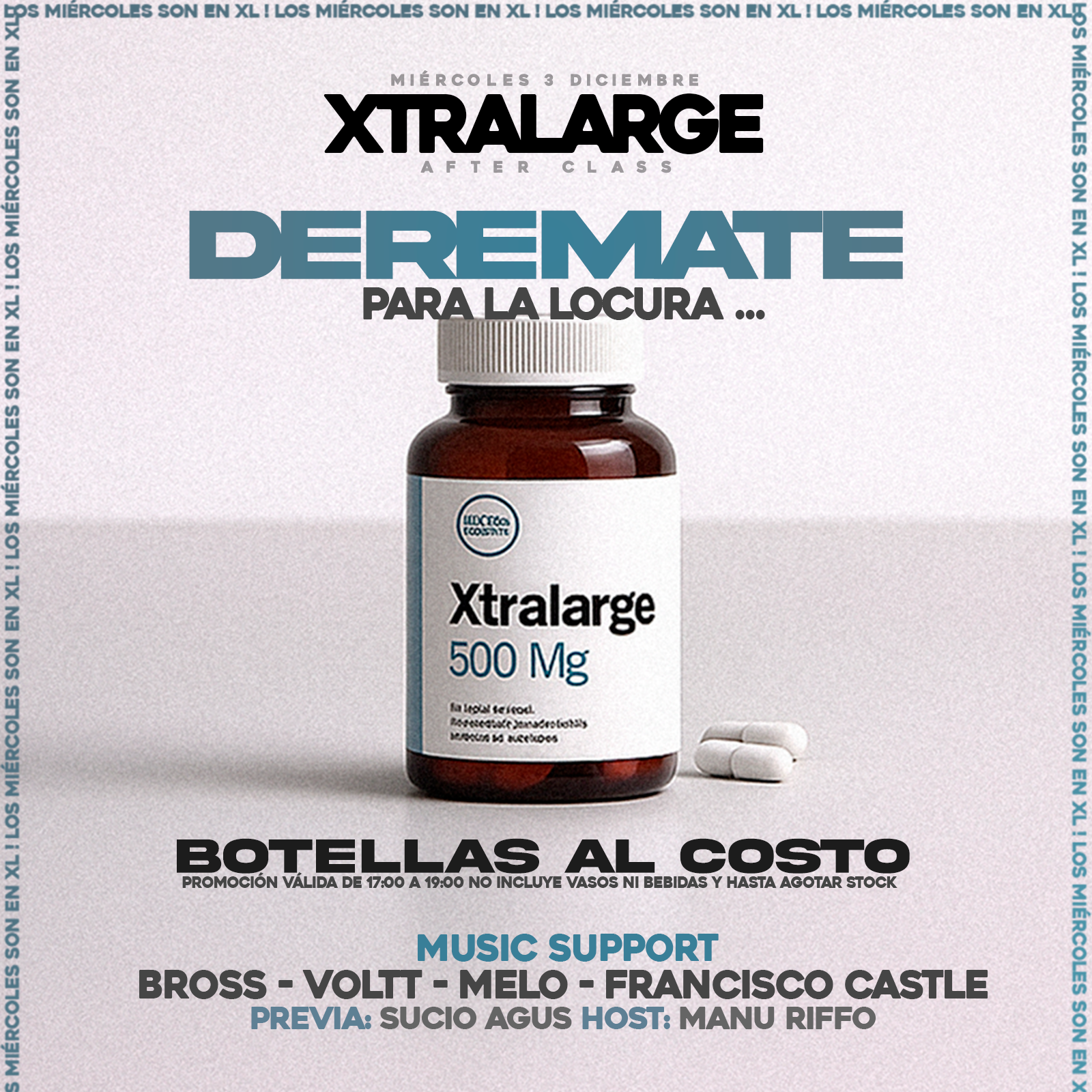 XTRA LARGE - DEREMATE - Havana Club | Evently