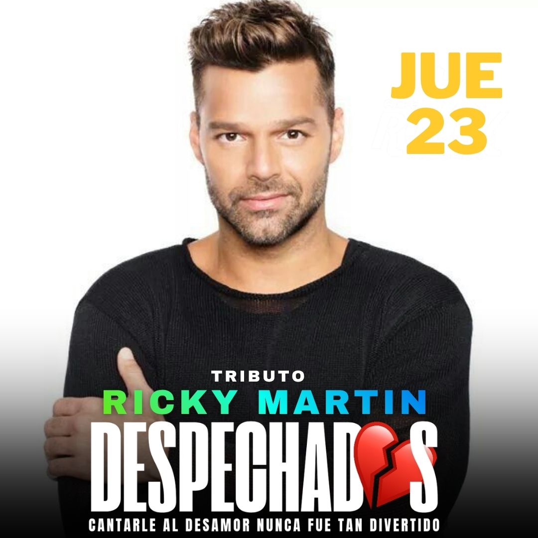 Jueves 23 Despechadas Tributo a Ricky Martin - Café Rock Multiespacio ...