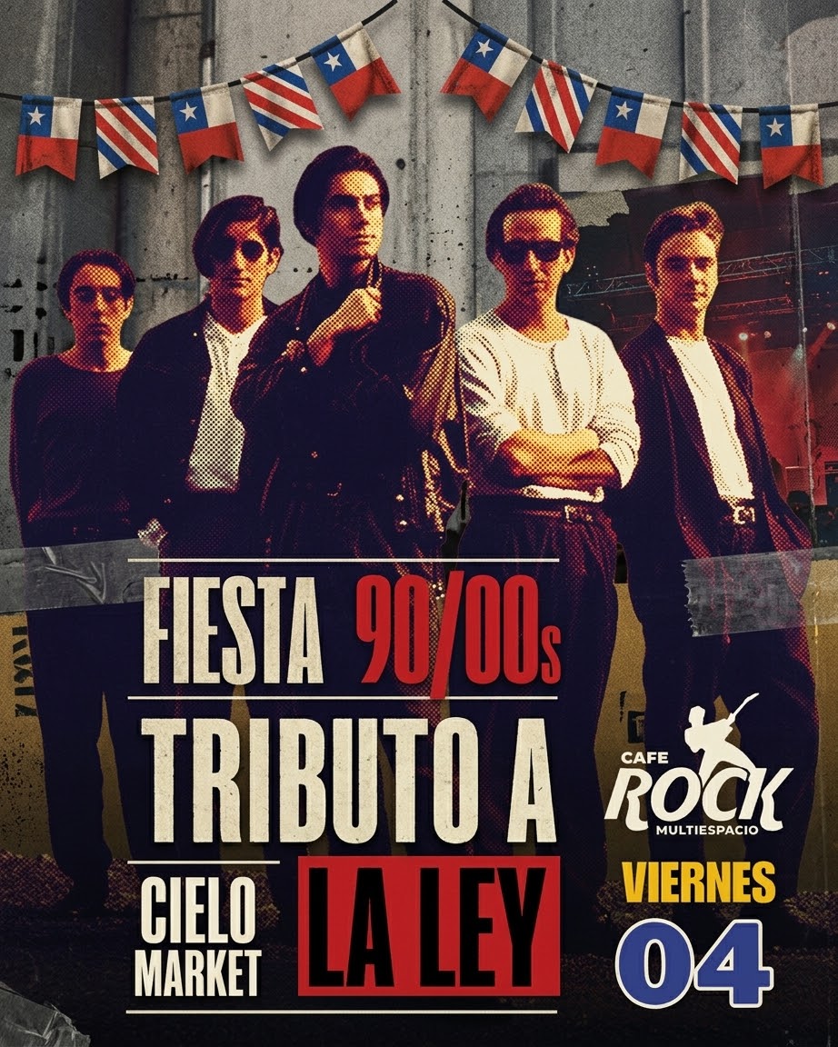 Viernes 4 Tributo A La Ley + Fiesta 90/2000